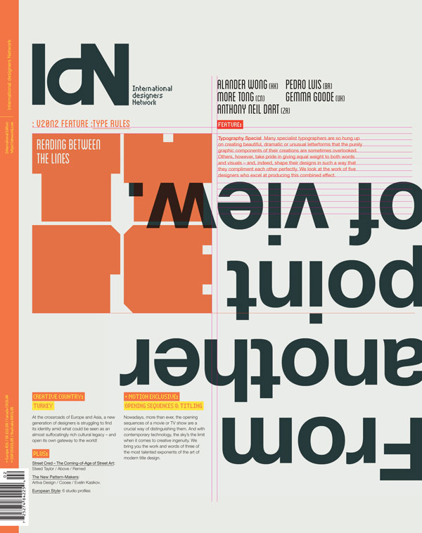 IdN v20n2: Typography Special — Reading Between the Lines