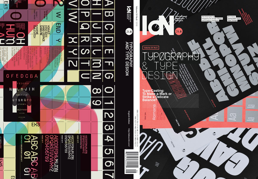 IdN v24n6: Typography & Type Design — To Make a Mark or Strike a ...